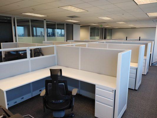 Locally Remanufactured Cubicle