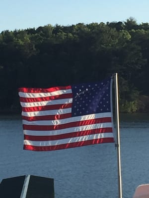 A beautiful night at the Bear Creek Marina