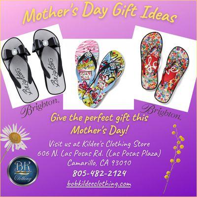 Brighton Flip Flops for Mother's Day and just in time for Summer.