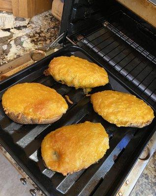 Stuffed potatoes