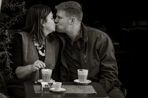 The owner and her husband in Rome on a research trip. Credit: Siobhan with Flytographer in Rome