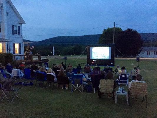 Movie nights under the stars at Freas Farm Winery