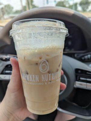 Sugar cookie cold brew with protein