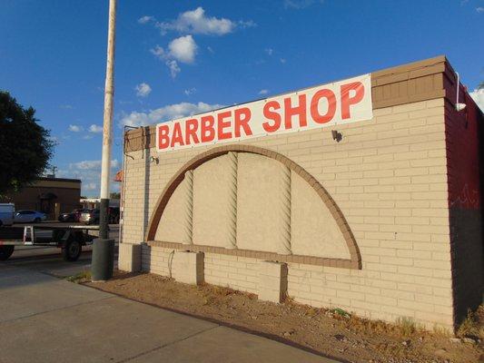 Store facing the street