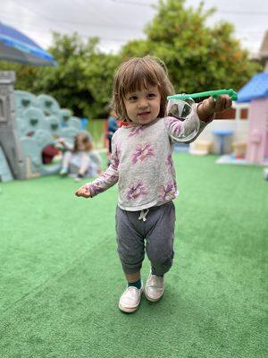 Reaching for bubbles