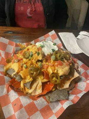 Brisket nachos