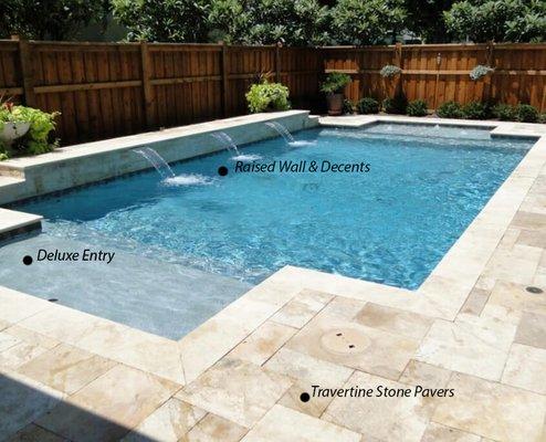 Livingston, TX custom Pool builder