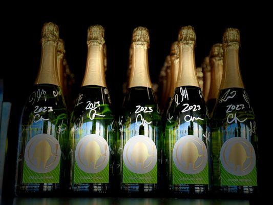 Our very own sparkling wine.