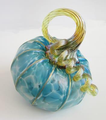 C&H teal tilt pumpkin