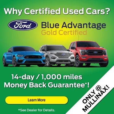 Mullinax Ford of West Palm Beach - CPO Money Back Guarantee