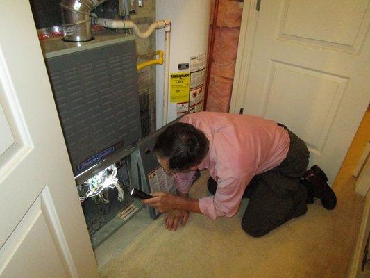 Furnace inspection