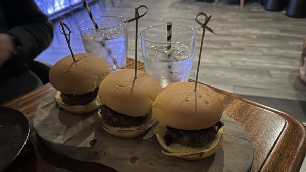 Bacon jam sliders