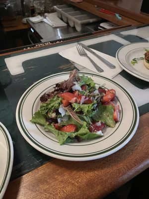 mixed greens strawberry salad