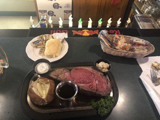 Great Prime Rib!