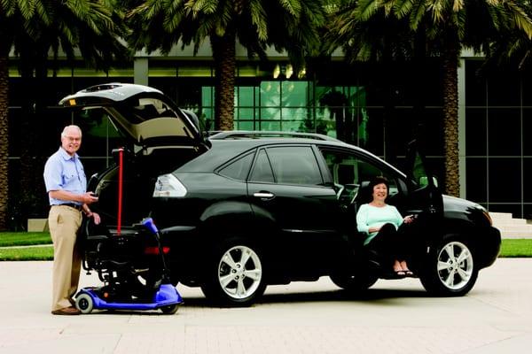 Assist seating and scooter/wheelchair lifts for all kinds of vehicles.