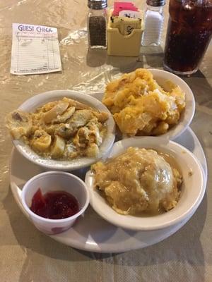 This is what i order all of tasted like good old-fashioned comfort food!