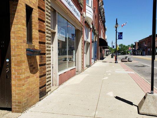 Storefronts on North Side of Main St. in Downtown Montpelier