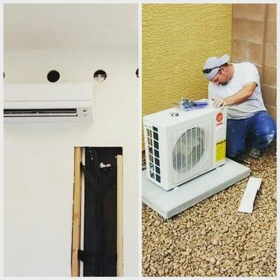 Trane Mini Split installation