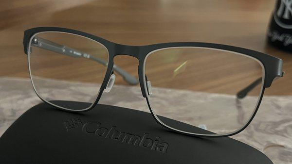 New pair of Columbia glasses