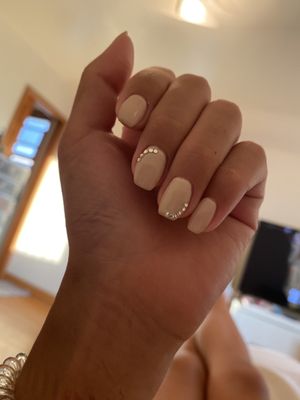 Classy nude with some gems