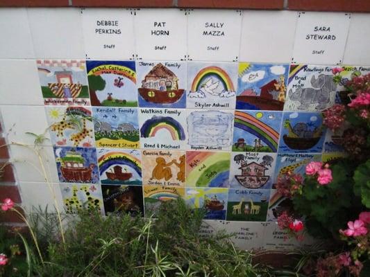 Family Tile Wall