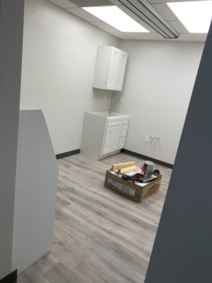 Dental office remodel