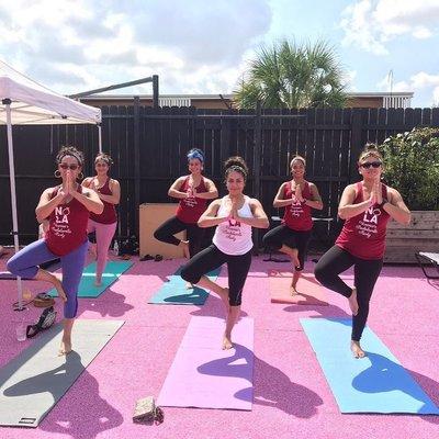 Bachelorette and Yoga Parties