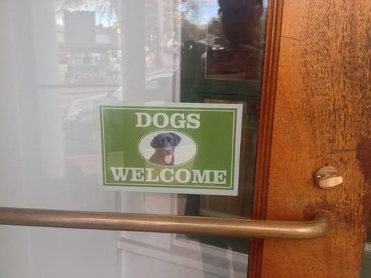 Love that Orvis welcomes dogs!