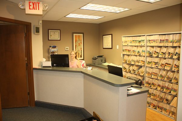 Reception area of Koren Family Dental