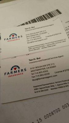 Tan Bui - Farmers Insurance