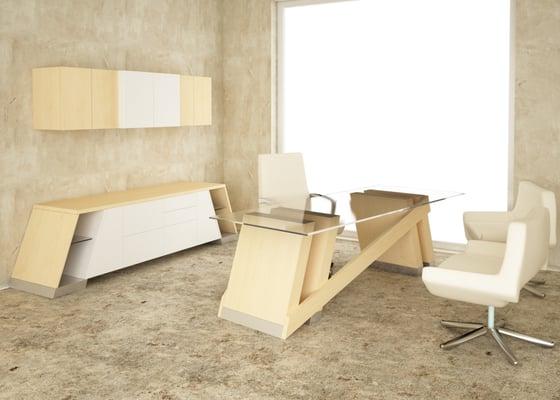 Cool modern office furniture with a modern flare