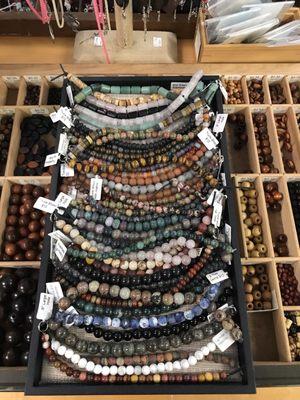 Great selection of beads and other jewelry items!