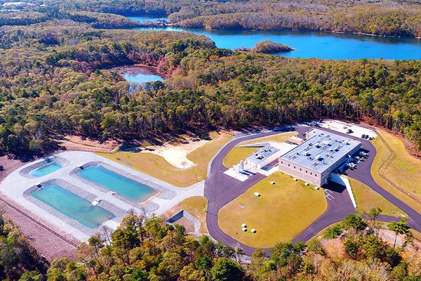 We won regional and national awards for the innovative Long Pond Water Treatment Plant in Falmouth, MA