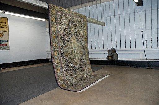 Humidity and Temperature Controlled Dry Room to Assure Your Rug is Safely and Thoroughly Dried.