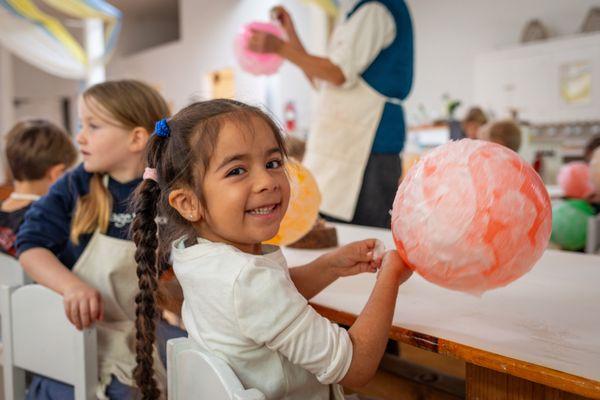 Crafts in the kindergarten