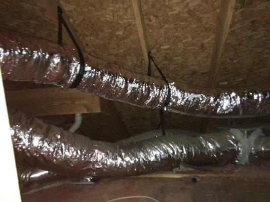 Air flow improved for whole house 3,000 sq feet; much cooler now.