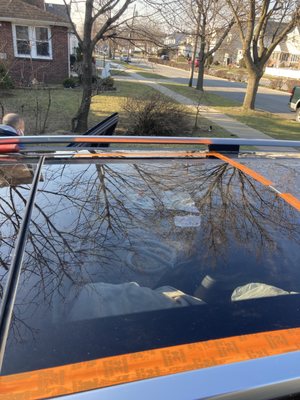 Panoramic Sun/Roof Replaced In Long Island Free Road Service