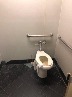 Gross men's room