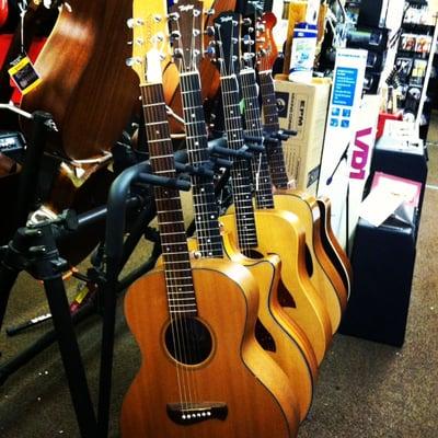 Part of the acoustic guitar selection.