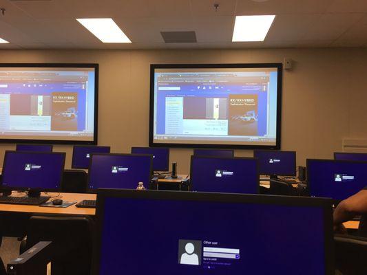 Learning about a new computer coding class for elementary schools