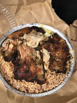 Jerk chicken large platter