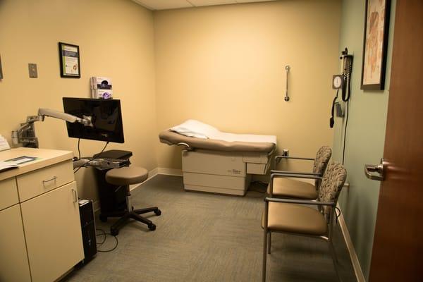 Clinical Exam Room.