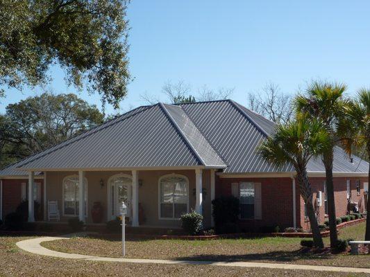 Residential Panel on a Hip Roof