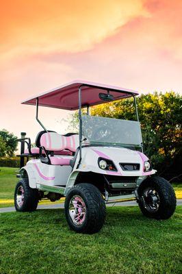 CUSTOM GOLF CART The Pink Panther