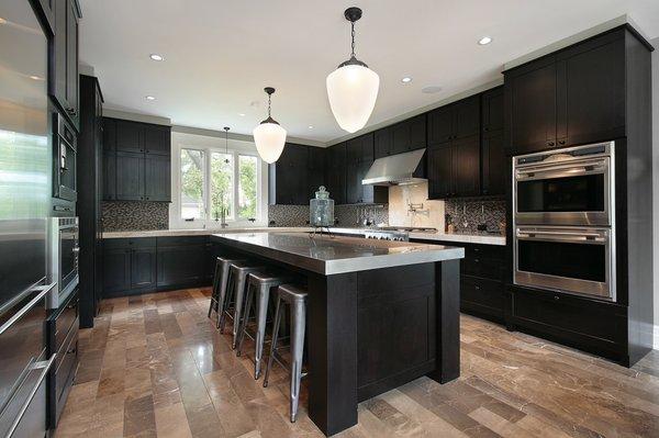 Contemporary kitchen remodel.