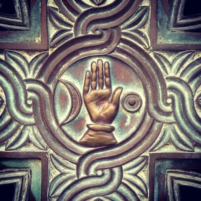 Rectory Door Detail.