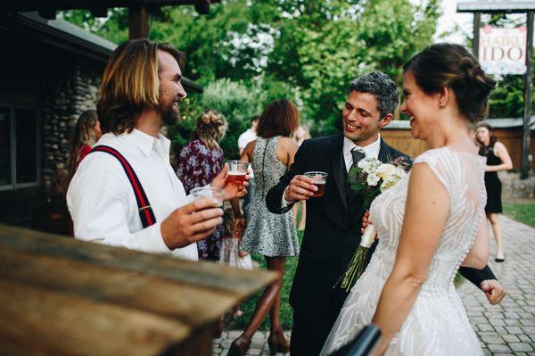 Your guests will interact with the bartender more than any other wedding vendor. We encourage you to choose them wisely!