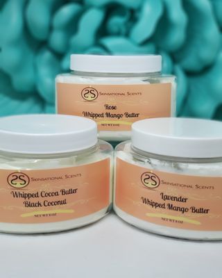 Whipped Mango Butter/ Whipped Cocoa Butter