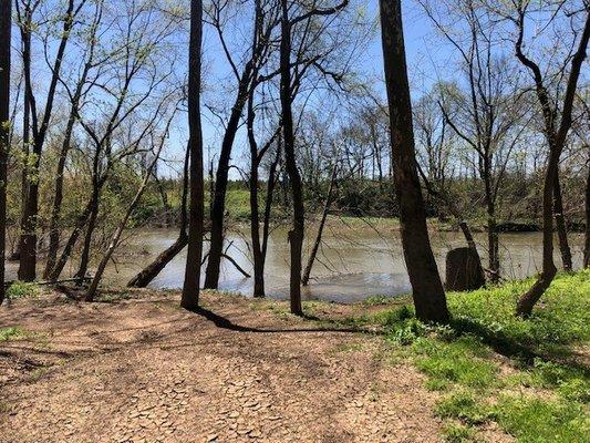 Camping on the river