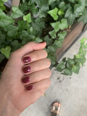 Gel manicure